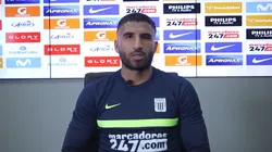 Josepmir Ballón habló en conferencia de prensa sobre la importancia de haber ganando el Clásico ante la U. Foto: Alianza Lima