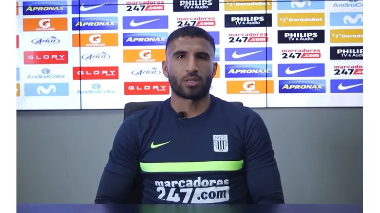 Josepmir Ballón habló en conferencia de prensa sobre la importancia de haber ganando el Clásico ante la U. Foto: Alianza Lima