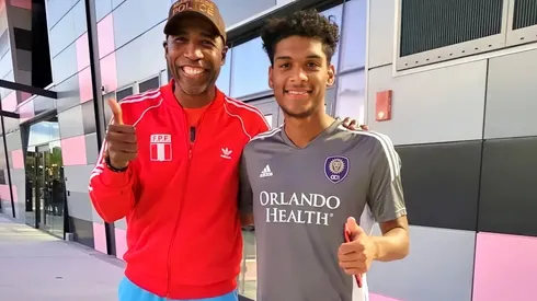 'Cuto' Guadalupe y su sobrino Quembol. (Foto: Instagram Luis Guadalupe)