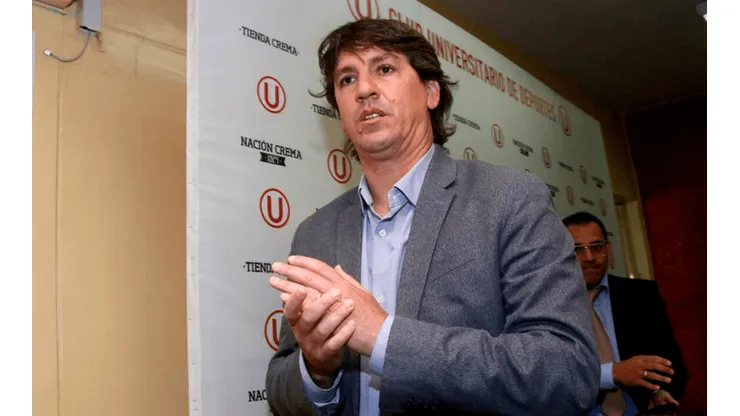 Jean Ferrari habló sobre la salida de Álvaro Gutiérrez en Universitario. Foto: Universitario