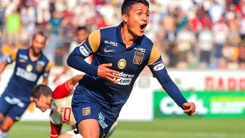 Jairo Concha anotó un doblete en en Alianza ante Universitario. (Foto: Liga de Fútbol Profesional)