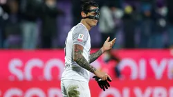 Gianluca Lapadula sigue sin sumar minutos con Benevento, equipo de la Serie B de Italia. Foto: Getty