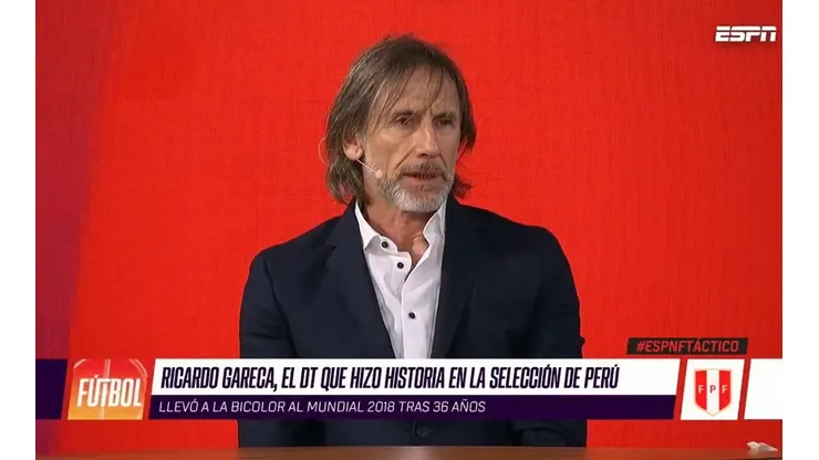 Ricardo Gareca habló sobre lo conseguido con la Selección Peruana en la recta final de las Eliminatorias. Foto: ESPN