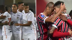 Ayacucho FC se midió ante Sao Paulo por la Copa Sudamericana. (Foto: Twitter Conmebol Sudamericana)