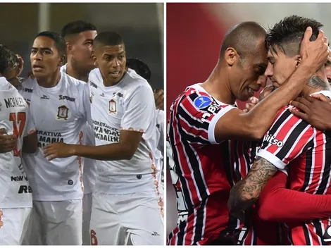 "Empujones y manotazos", así fue la pelea entre jugadores de Ayacucho y Sao Paulo