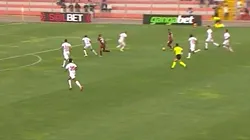 Golazo de Andy Polo para que Universitario gane a Ayacucho FC. (Foto: Captura de pantalla)