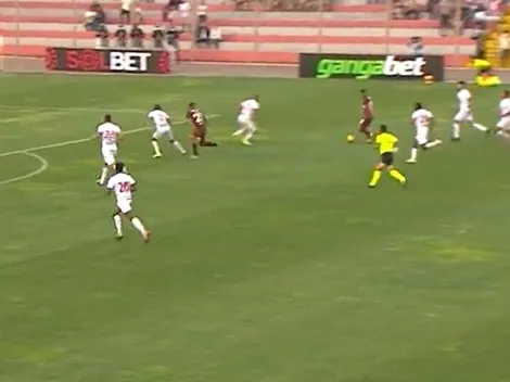 Andy Polo marcó golazo 'Maradoniano' para el triunfo de Universitario ante Ayacucho