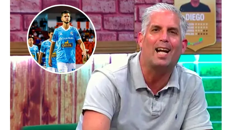 Diego Rebagliati se enojó con jugadores de Sporting Cristal. (Foto: Twitter / Liga de Fútbol Profesional)