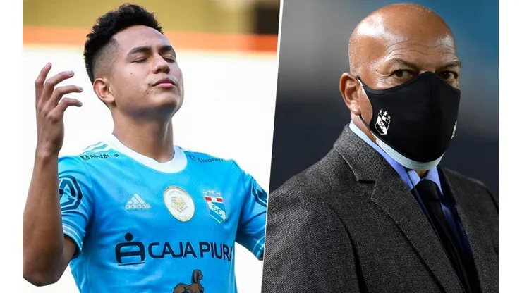Roberto Mosquera, DT de Sporting Cristal, habló sobre Jesús Pretell. (Foto: Liga de Fútbol Profesional)