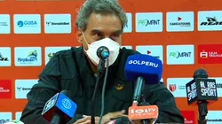 José del Solar, entrenador de la Universidad César Vallejo. (Foto: Captura de pantalla)