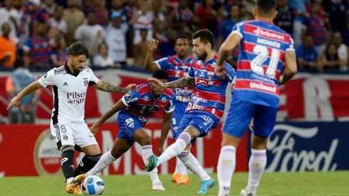 Con Gabriel Costa hasta los 67', Colo Colo venció 2-1 a Fortaleza por la Libertadores. Foto: Conmebol Libertadores