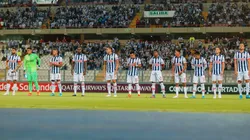 Alianza Lima, en su debut en la Copa Libertadores 2022. (Foto: Twitter Alianza Lima)