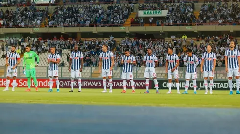 Alianza Lima, en su debut en la Copa Libertadores 2022. (Foto: Twitter Alianza Lima)