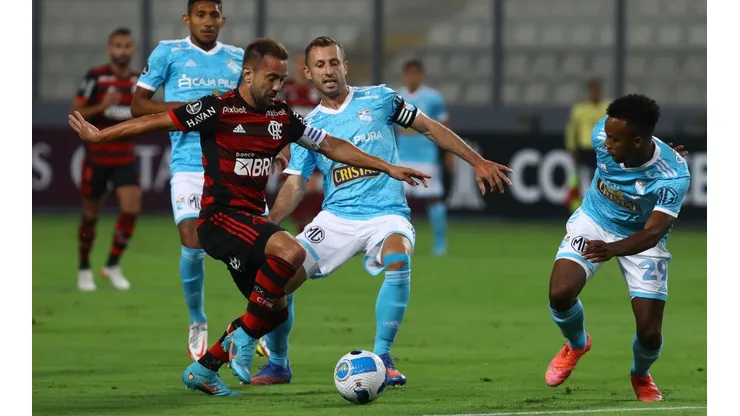 Sporting Cristal cayó derrotado por 2-0 en su debut de la Conmebol Libertadores. Foto: Getty