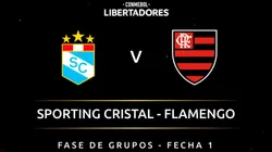 Oficialmente: Sporting Cristal vs. Flamengo tienen nuevo horario de competencia