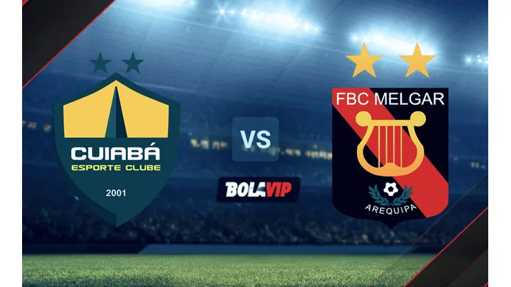 Cuiaba vs. Melgar por la Copa Sudamericana.