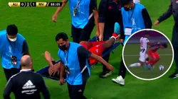 Aldair Rodríguez pegó una de las peores patadas en la historia de la Libertadores