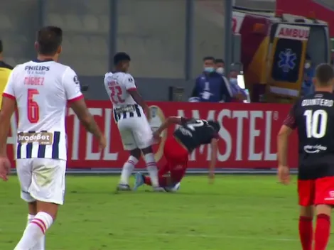 Confirmada la lesión de Robert Rojas: River Plate publicó el parte médico tras la brutal patada