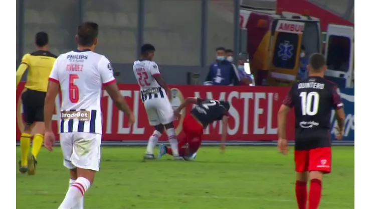 Confirmada la lesión de Robert Rojas: River Plate publicó el parte médico