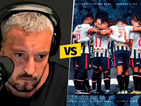 Pablo Carrozza destruyó a Alianza Lima: "En nuestro país jugaría en la Primera C"