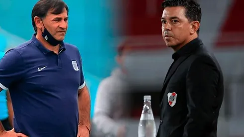 Carlos Bustos y Marcelo Gallardo y un pasado que pocos conocían. Foto: GLR
