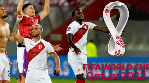 Selección Peruana celebrando su pasaje al repechaje de Qatar 2022. (Foto: Getty Images)