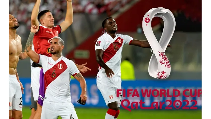 Selección Peruana celebrando su pasaje al repechaje de Qatar 2022. (Foto: Getty Images)