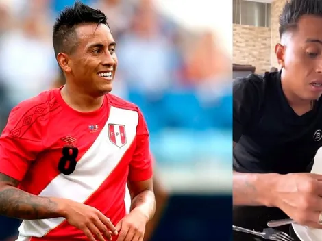 Christian Cueva no volvió inmediatamente a Arabia tras jugar con Perú y el video es viral