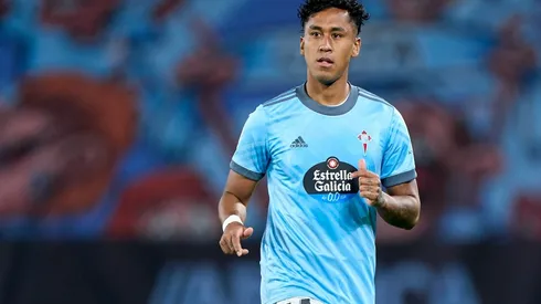 Renato Tapia volvió a sumar minutos en derrota por 2-1 del Celta ante el Real Madrid. Foto: Getty