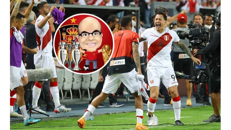 Selección Peruana celebrando pase al repechaje. (Foto: Getty Images)