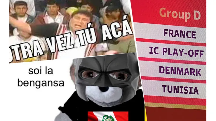 Los mejores memes sobre Perú del sorteo de Qatar 2022