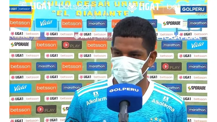 Joa Grimaldo y sus impresiones tras marcar un doblete con Sporting Cristal. Foto: GolPerú