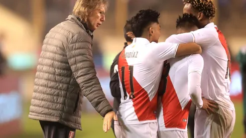 Ricardo Gareca y los 7 jugadores que siguen vigentes desde el día que tomo la Selección Peruana. Foto: Andina