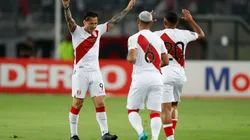 Perú derrotó 2-0 a Paraguay y se quedó con el repechaje a Qatar 2022. Foto: FPF