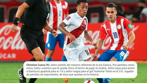 Christian Cueva, la figura del partido.