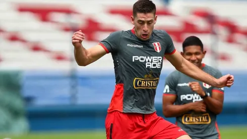 Santiago Ormeño, delantero de la Selección Peruana. (Foto: Twitter Selección Peruana)