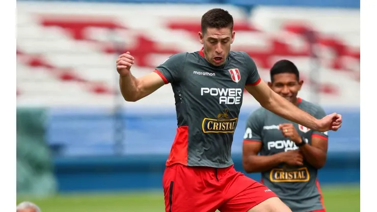 Santiago Ormeño, delantero de la Selección Peruana. (Foto: Twitter Selección Peruana)