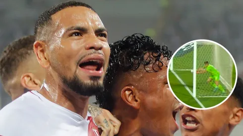 Alexander Callens, muy enojado después de Uruguay-Perú. Foto: Getty