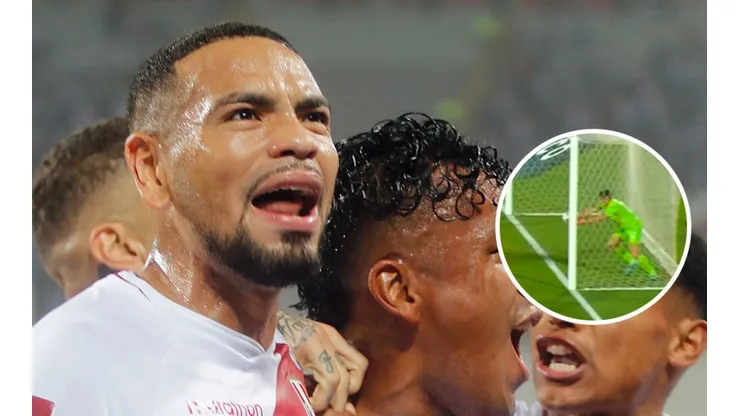 Alexander Callens, muy enojado después de Uruguay-Perú. Foto: Getty