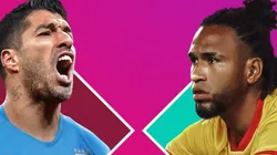 Uruguay y Perú juegan a las 6y30 PM. (Foto: Captura Twitter)