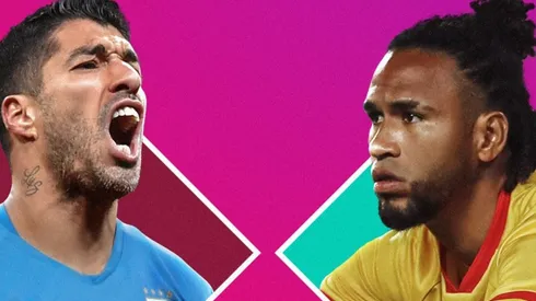 Uruguay y Perú juegan a las 6y30 PM. (Foto: Captura Twitter)