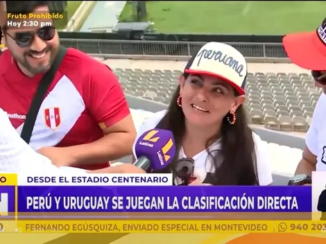 Hincha terminó con su novio por no querer acompañarla a Uruguay para alentar a Perú