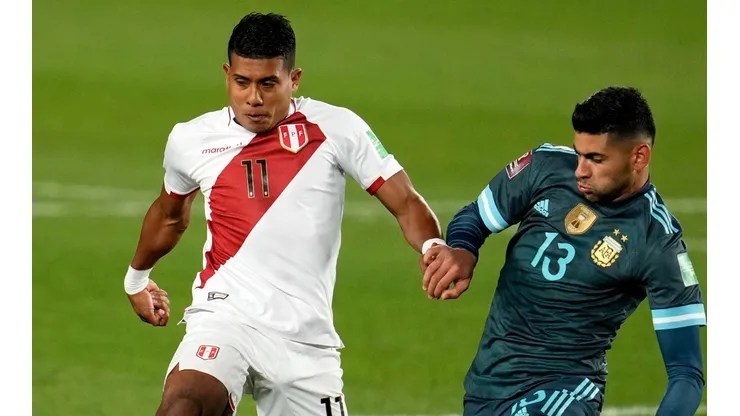 Raziel García, volante de la Selección Peruana. (Foto: Getty Images)