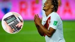 André Carrillo reza como todos nosotros para que Perú esté en Qatar 2022. Foto: Getty