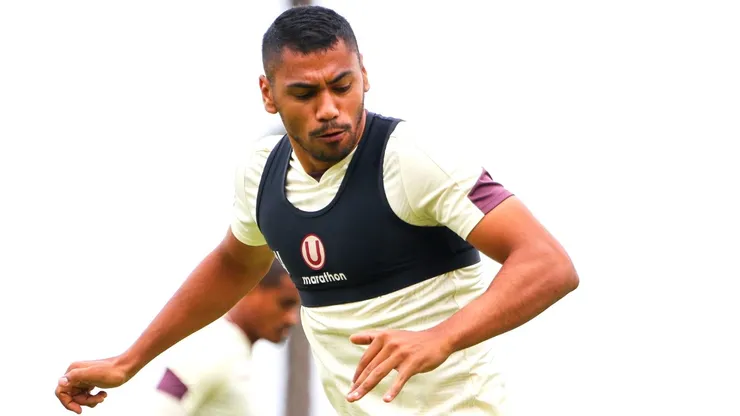 Ángel Cayetano, volante de Universitario de Deportes. (Foto: Twitter Universitario de Deportes)