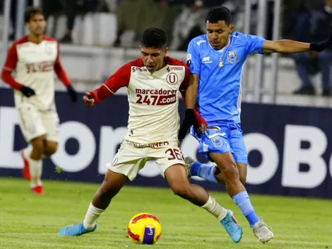 Piero Quispe orgulloso del partido de la 'U': "Nos vamos con la frente en alto"