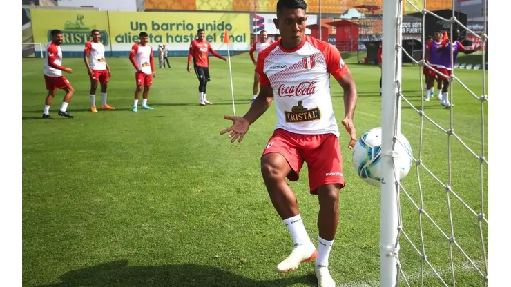 Con la incorporación de Razil García, la Selección Peruana entrenó en Videna por quinto día. Foto: FPF