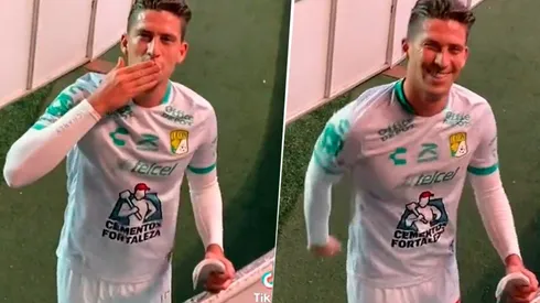 Santiago Ormeño, jugador del León de México. (Foto: Captura Tik-Tok)