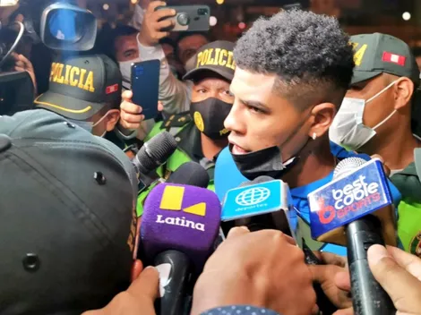 Wilder Cartagena llegó a nuestra capital: "Iremos a ganar el partido contra Uruguay"