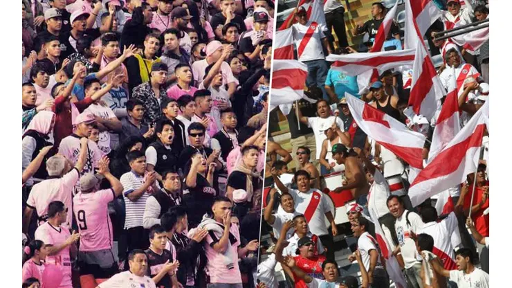 Barras de Sport Boys y Deportivo Municipal juntas en foto viral. (Foto: Twitter)
